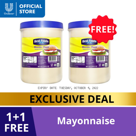 [BUY 1 GET 1] Best Foods Real Mayonnaise Wonder Mayo 3.5L