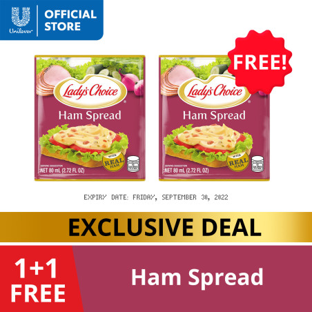[BUY 1 GET 1] Lady's Choice Ham Sandwich Spread 80ML