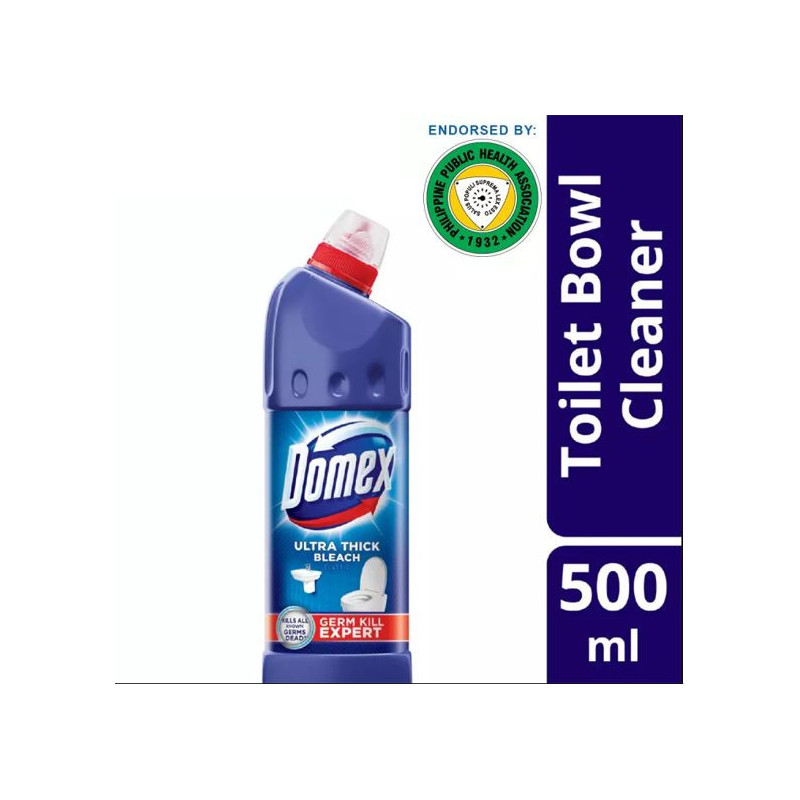 Domex Ultra Thick Bleach Toilet Cleaner Classic 500ML Bottle