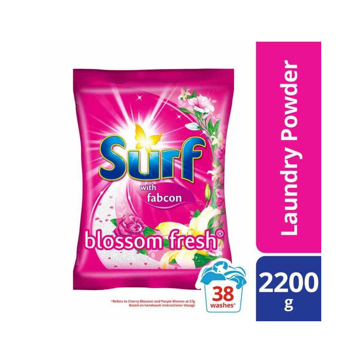 Surf Powder Detergent Blossom Fresh 2.2KG Pouch