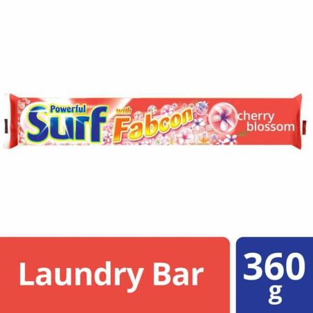 Surf Bar Detergent Cherry Blossom 360G Long Bar