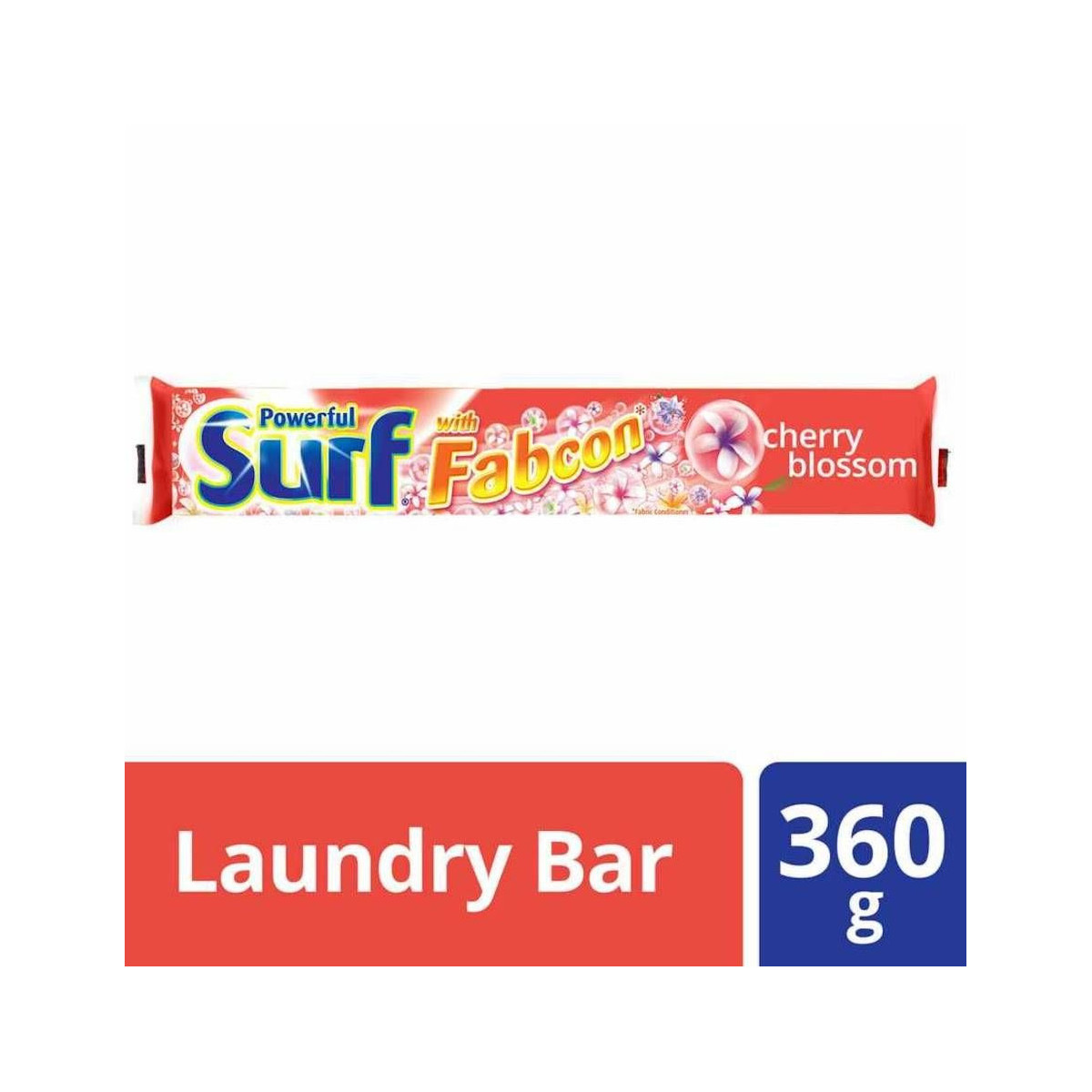 Surf Bar Detergent Cherry Blossom 360G Long Bar