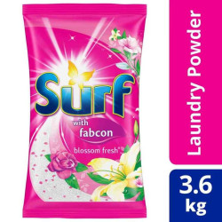 Surf Powder Detergent Blossom Fresh 3.6KG Pouch