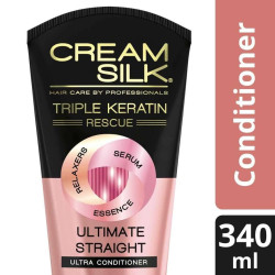 Cream Silk Triple Keratin Rescue Conditioner Ultimate...