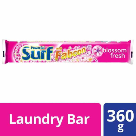 Surf Bar Detergent Blossom Fresh 360G Long Bar