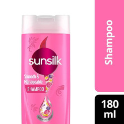 NEW Sunsilk Shampoo Smooth & Manageable 180ML