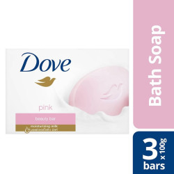 Dove Bar Pink Triples 100G 3x