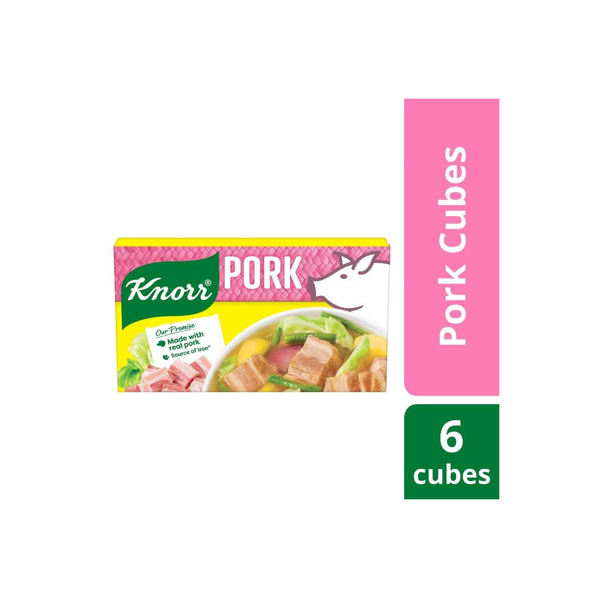 Knorr Cubes Pantry Pork 60G
