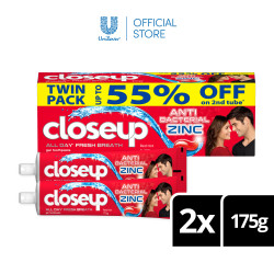 Close Up Anti-Bacterial Toothpaste Red Hot 175G