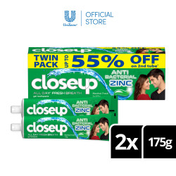 Close Up Anti-Bacterial Toothpaste Menthol Fresh 175G