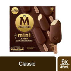 Magnum Minis Classic Ice Cream Stick 6x45mL