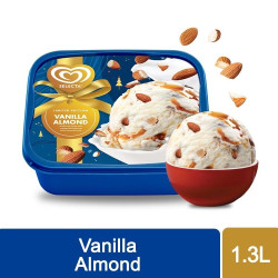 Selecta Vanilla Almond Ice Cream 1.3L
