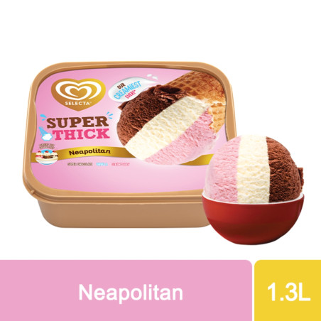 Selecta Classic Neapolitan Ice Cream 1.3L