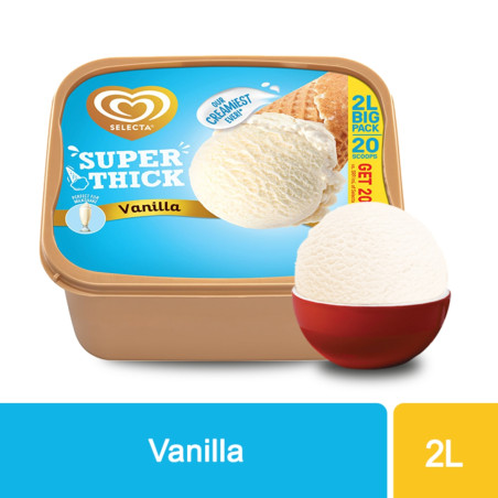 Selecta Classic Vanilla Ice Cream 2L