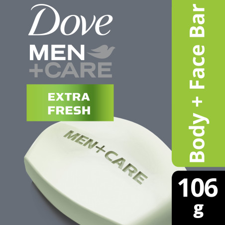 Dove Men Bar Soap Extra Fresh 106G