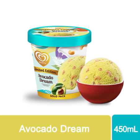 Selecta Avocado Dream Ice Cream 450ml