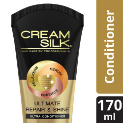 Cream Silk Triple Keratin Rescue Conditioner Ultimate Repair & Shine 170ML