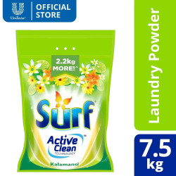 Surf Kalamansi Laundry Powder Detergent 7.5KG Pouch